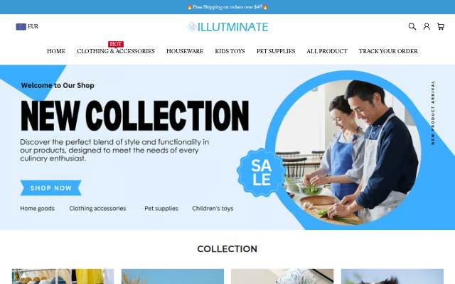 ILLUTMINATE storefront