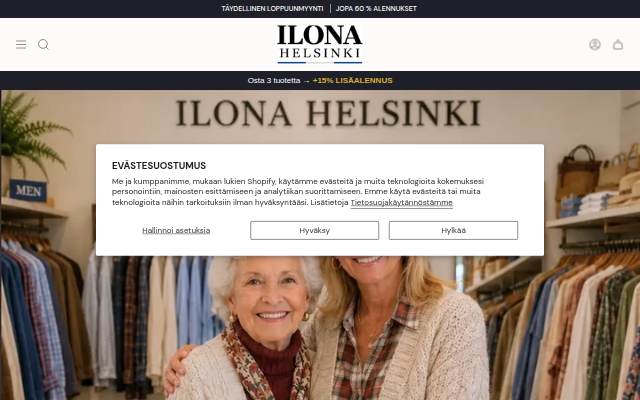 Startseite von Ilona Helsinki