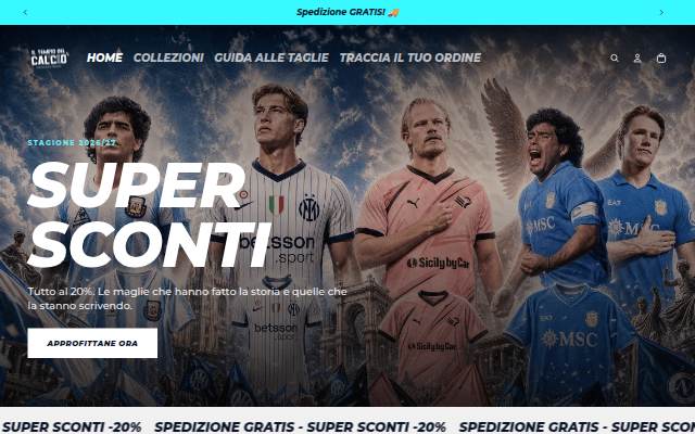 Il Tempio del Calcio storefront