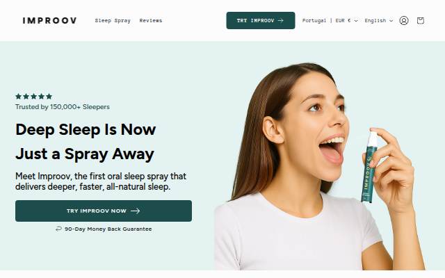 Improov | Sleep Spray storefront