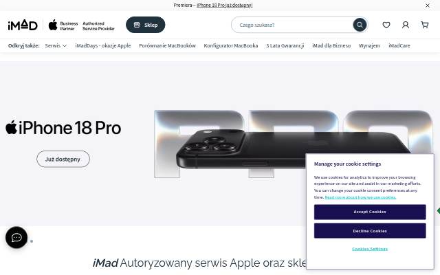 iMad storefront