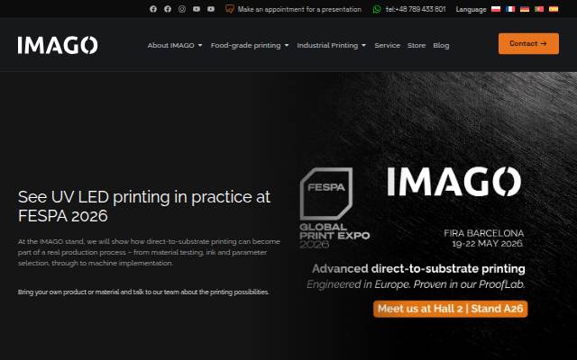 IMAGO Printer storefront