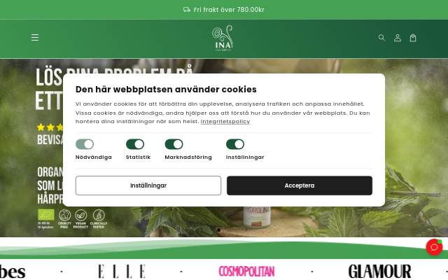InaEssentials.SE storefront