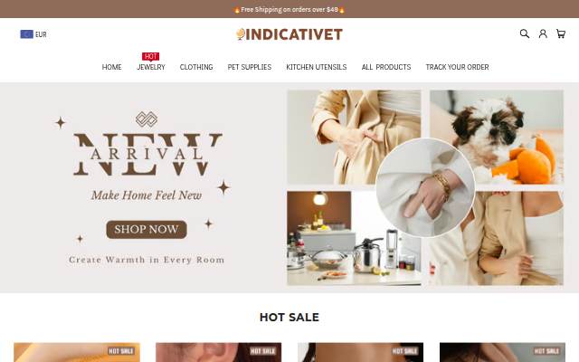 INDICATIVET storefront