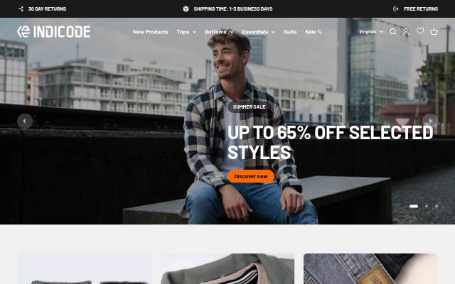 INDICODE storefront