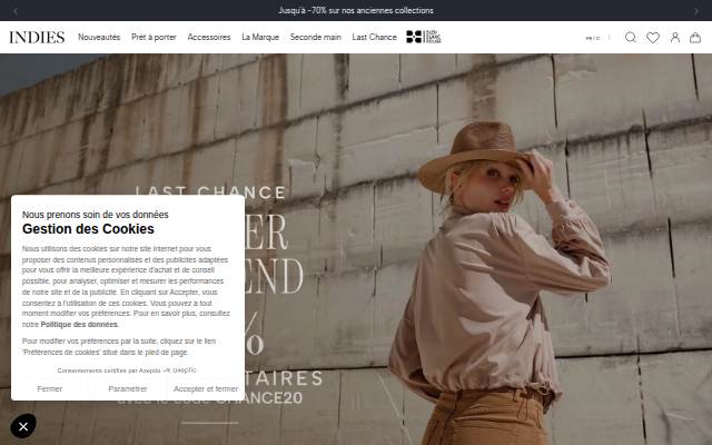INDIES storefront