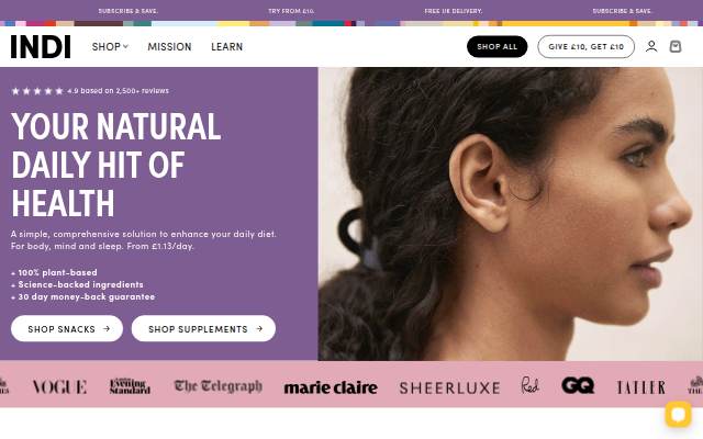 INDI storefront