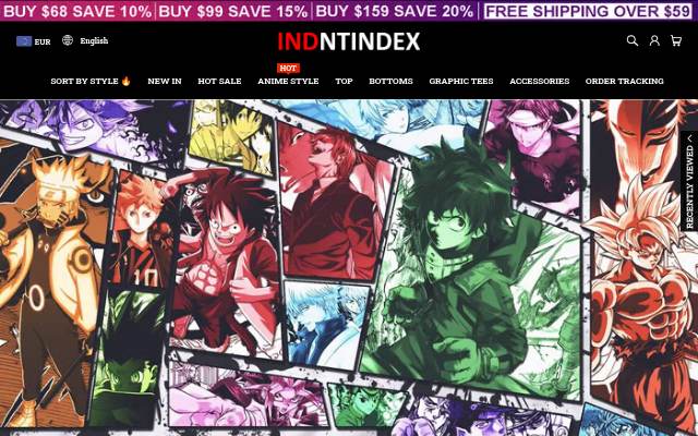Indntindex storefront