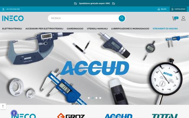 Startseite von Ineco Srl