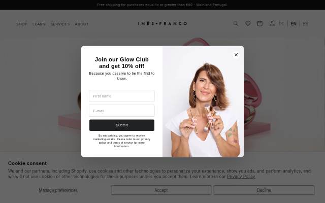 Inês Franco storefront