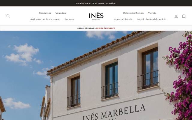 Inés Marbella storefront