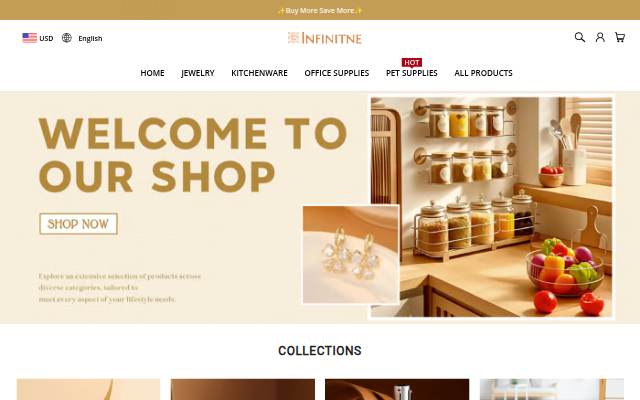 INFINITNE storefront