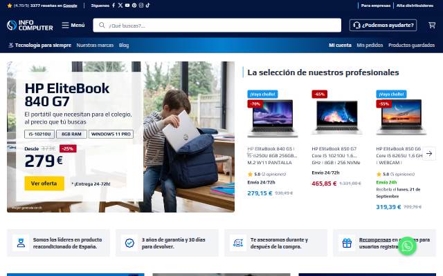 InfoComputer ® storefront