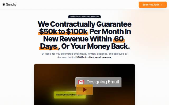Sendly storefront
