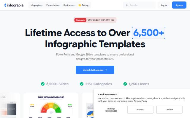 Vitrine de Infograpia