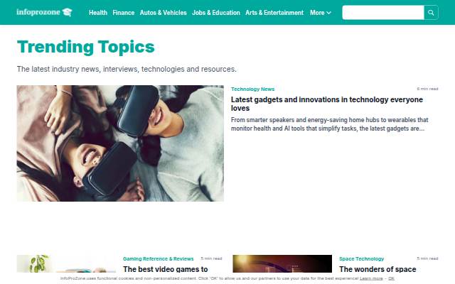 InfoProZone storefront