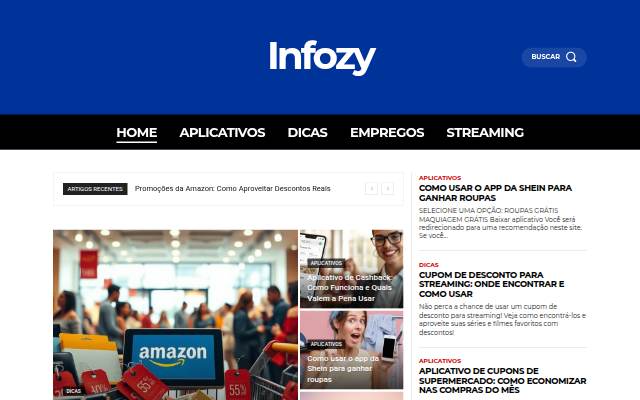 Infozy storefront