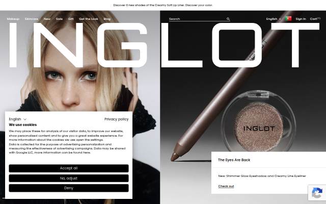 INGLOT storefront