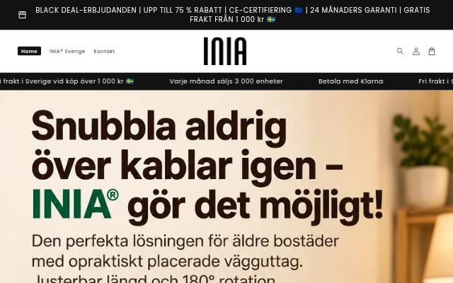 INIA® Deutschland storefront