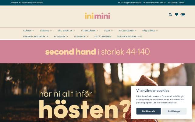 Inimini storefront