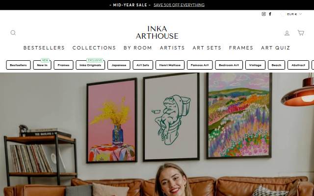 Inka Arthouse storefront