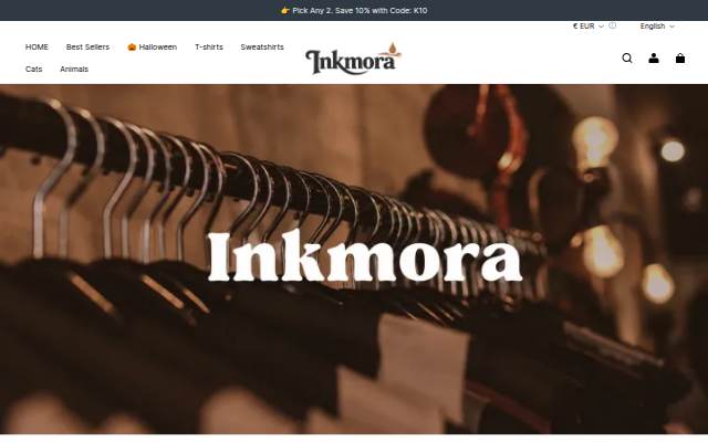 Inkmora storefront