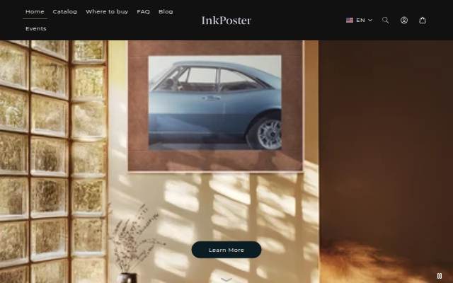 InkPoster UK storefront