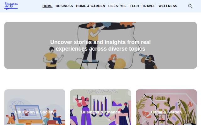 InsightsDaily storefront