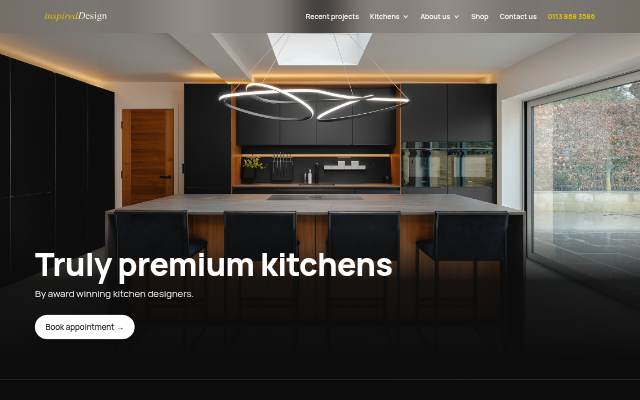 Startseite von Inspired Design Kitchens