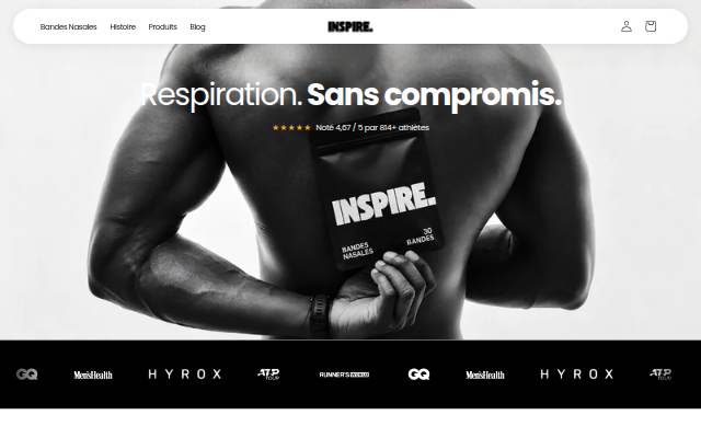 Inspire storefront
