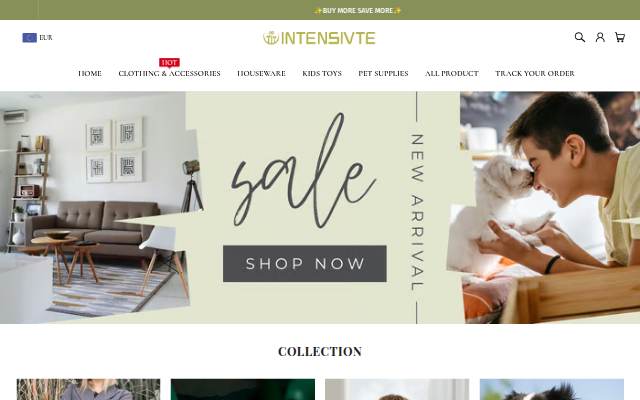 Vitrine de INTENSIVTE