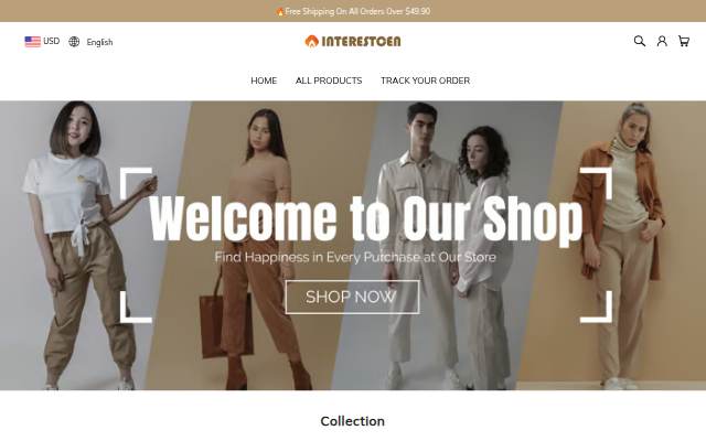 INTERESTCEN storefront