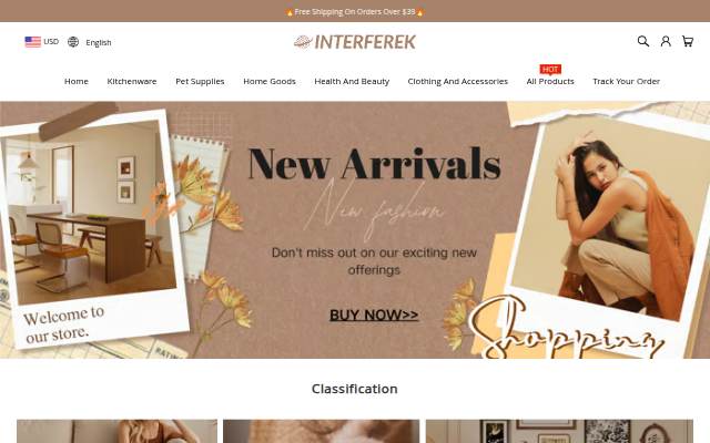 INTERFEREK storefront