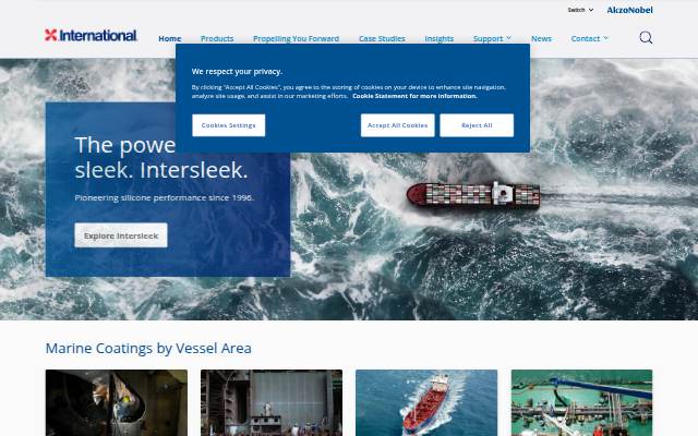 Marine Coatings storefront