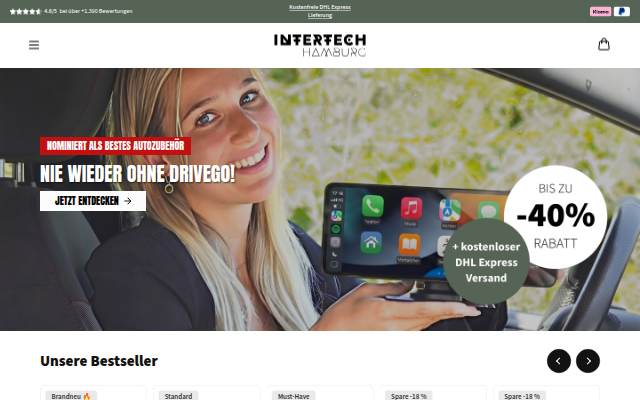 intertech Hamburg storefront