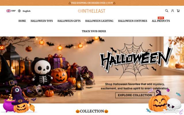 INTHELEAST storefront
