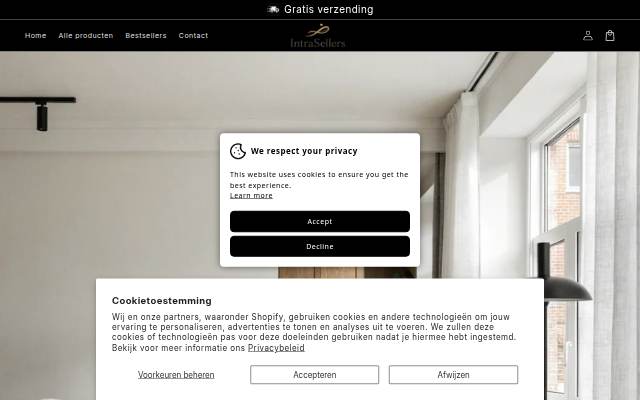 IntraSellers NL storefront