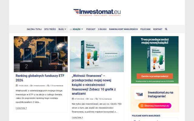 Inwestomat storefront