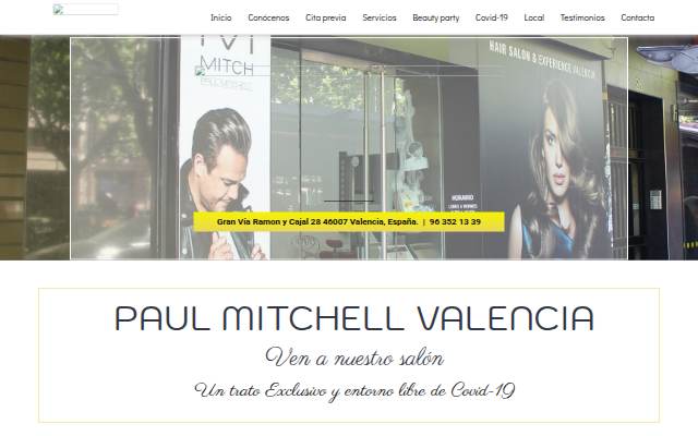 Paul Mitchell Valencia – Salón de belleza y estilismo en Valencia storefront