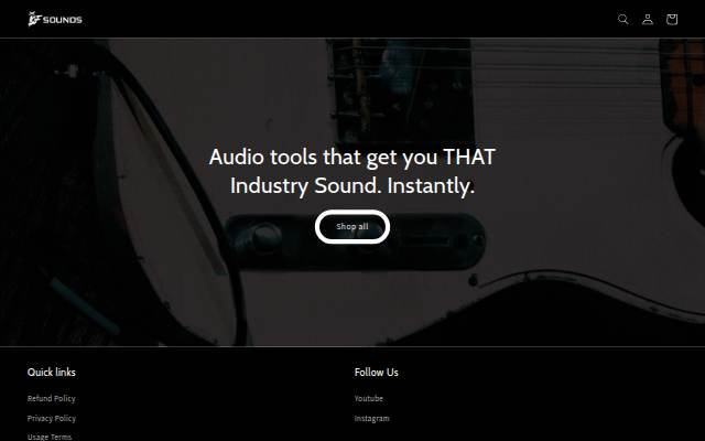 IOFSounds storefront