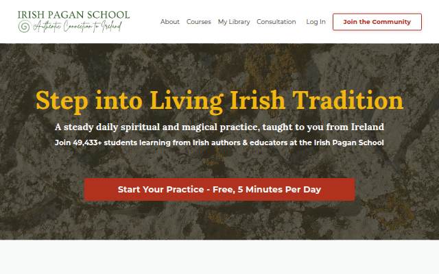Escaparate de Irish Pagan School