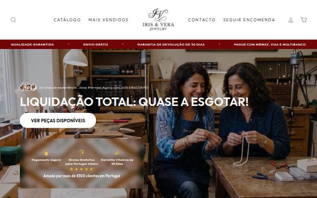 Startseite von Iris &amp; Vera Jewelry