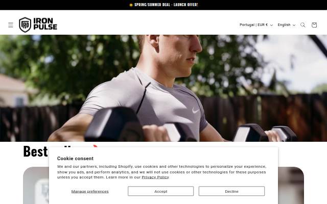 Startseite von IRON PULSE PRO