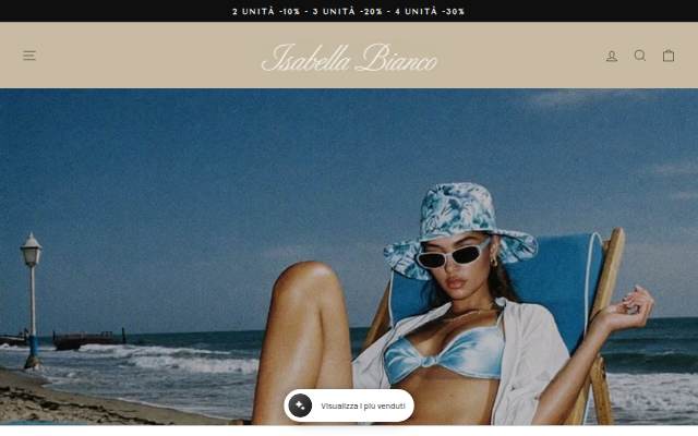 isabellabianco.com storefront