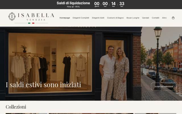 Isabella Venezia storefront