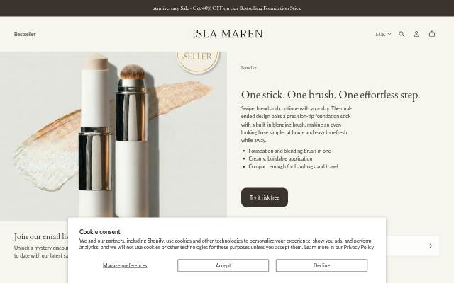 Isla Maren storefront