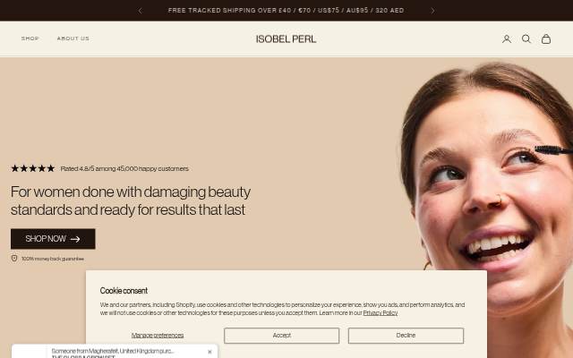 ISOBEL PERL storefront