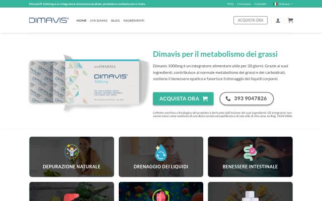 Dimavis 1000mg storefront