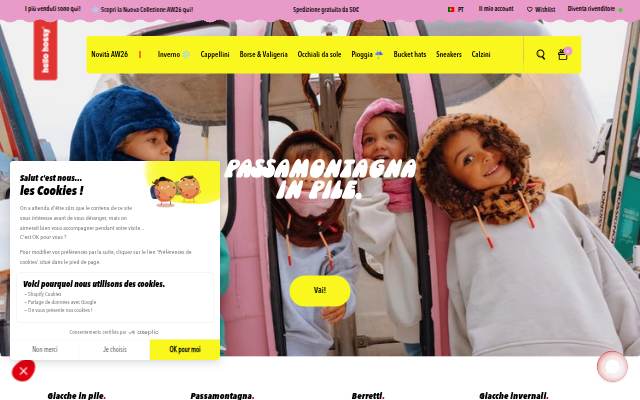 Startseite von Hello Hossy