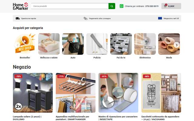 Montra da Homeandmarker